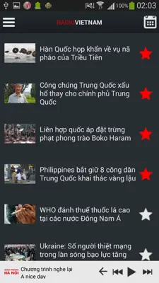 Radio Việt Nam android App screenshot 0