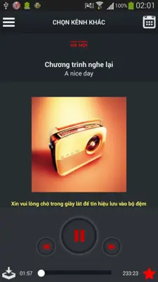 Radio Việt Nam android App screenshot 2